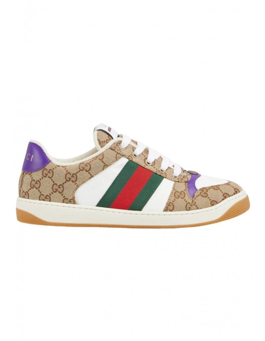 Sneakers GUCCI, Screener Design, GG Print, Beige - 812638FAD3U9752 Sneakers GUCCI, Screener Design, GG Print, Beige - 812638FAD3U9752