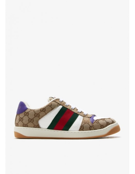 Sneakers GUCCI, Screener Design, GG Print, Beige - 812638FAD3U9752