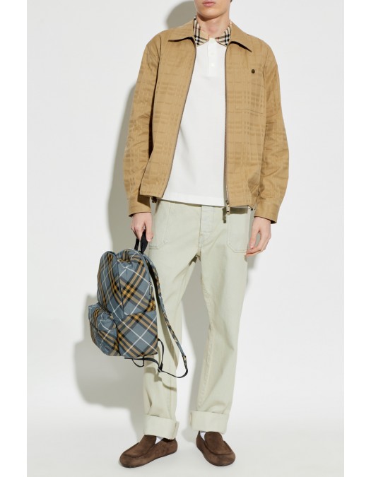 Tricou BURBERRY, Polo "Eva", Alb