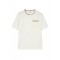 Tricou BURBERRY, "Ryan" T-shirt, Buzunar atasat, Alb