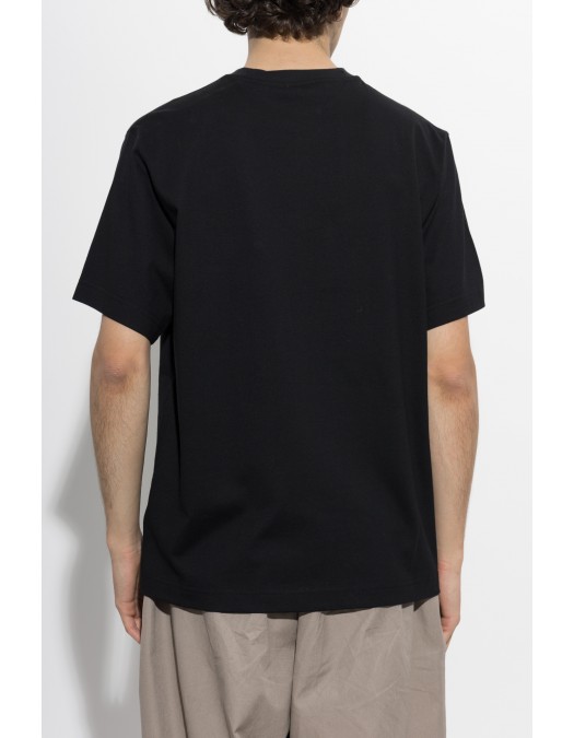 Tricou BURBERRY,  ‘Seth’, Negru - 8127949A1189