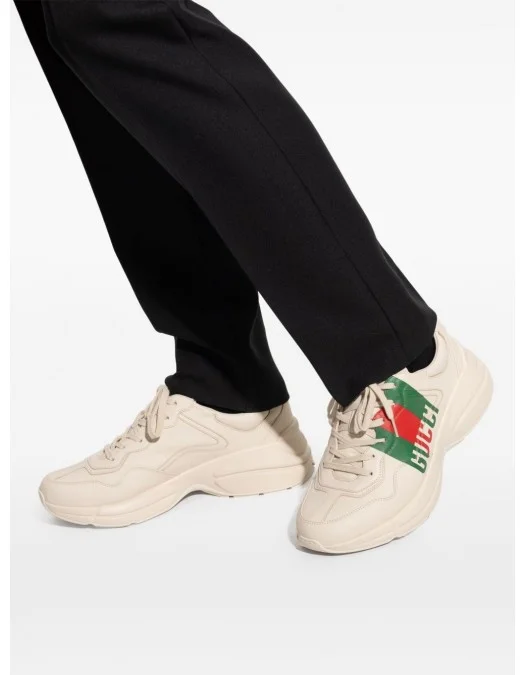 Sneakers GUCCI, Rhyton, Signatur Detailing, Beige - 816179UPG009522 Sneakers GUCCI, Rhyton, Signatur Detailing, Beige - 816179UPG009522