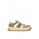 Sneakers GUCCI, GG Print, Screener Design, Pink Details, Beige - 817287FAD7O9751