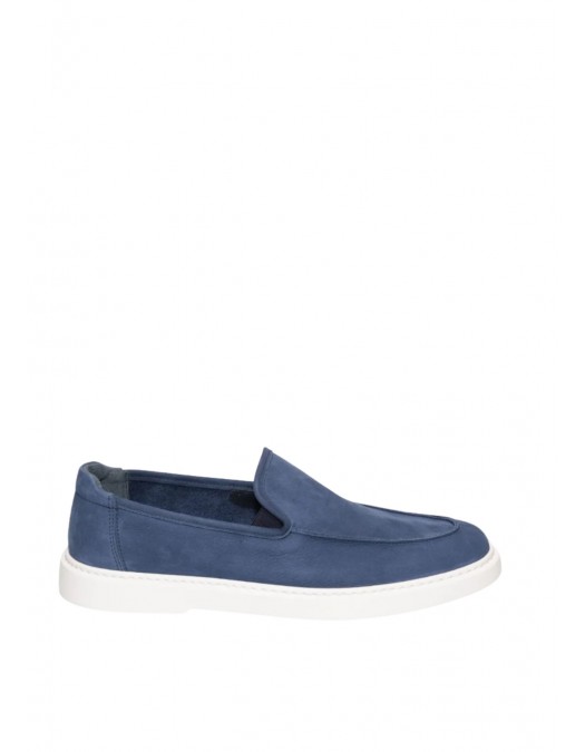 Loafers GIANFRANCO BUTTERI, Slip-on, Minimal Denim Blue - 82601DENIM