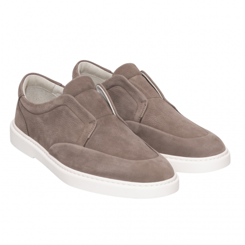 LOAFERS GIANFRANCO BUTTERI, Soft Structure, Taupe Grey LOAFERS GIANFRANCO BUTTERI, Soft Structure, Taupe Grey