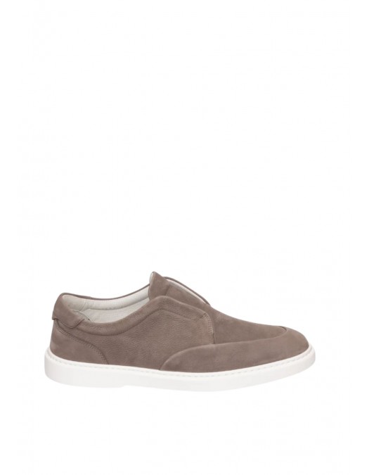 LOAFERS GIANFRANCO BUTTERI, Soft Structure, Taupe Grey - 82603TAUPE