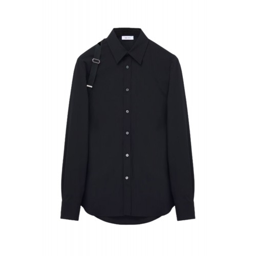 Camasa ALEXANDER MCQUEEN, Harness Shirt in Black