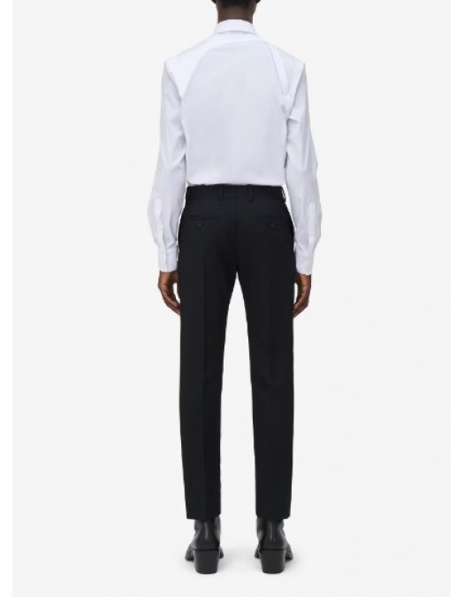 Camasa ALEXANDER MCQUEEN, Harness Shirt in White - 828170QNAAB9000