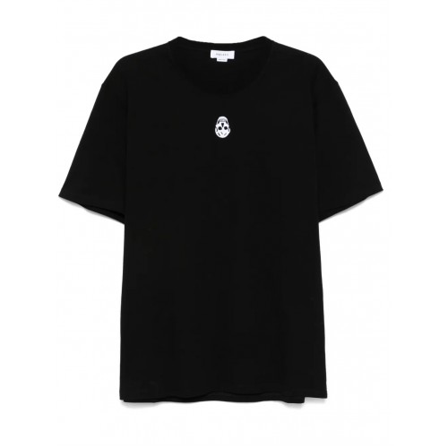 TRICOU ALEXANDER MCQUEEN, Skull Flocked, Black TRICOU ALEXANDER MCQUEEN, Skull Flocked, Black
