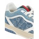Sneakers GUCCI, Monogram Denim Sneakers, Blue - 838831FAEVU4645