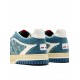 Sneakers GUCCI, Monogram Denim Sneakers, Blue - 838831FAEVU4645