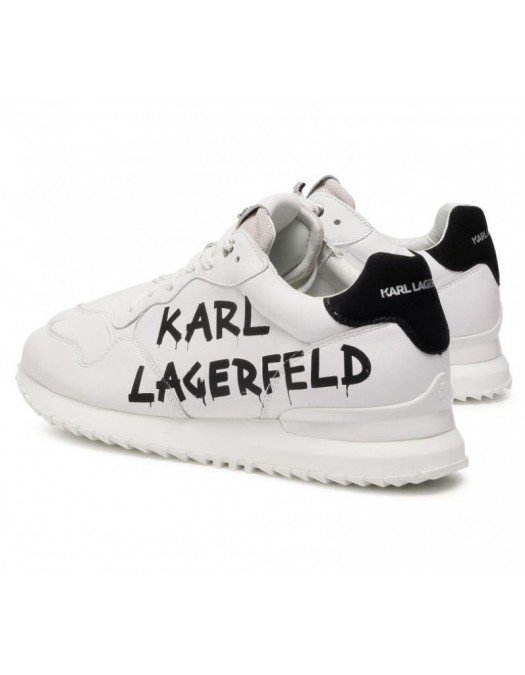 Sneakers KARL LAGERFELD, Logo Negru atasat - 85501450210