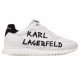 Sneakers KARL LAGERFELD, Logo Negru atasat - 85501450210