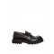 Loafers ROSSI, Black Leather, 857NERO