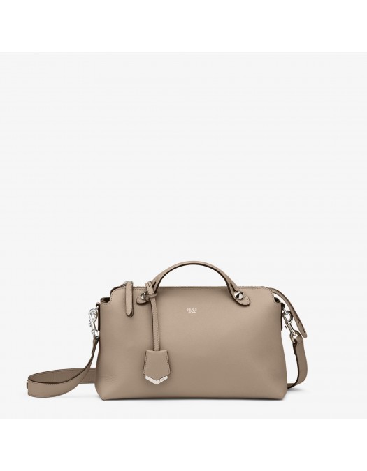 Geanta Fendi, By The Way, Medium, Beige - 8BL1461D5F0NJ3