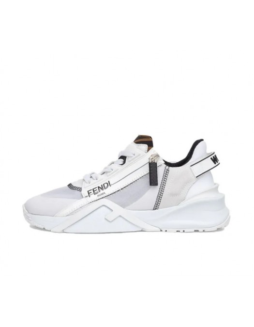 Sneakers Fendi, Low-Top, Flow Design, White - 8E8035EKVF0AGX