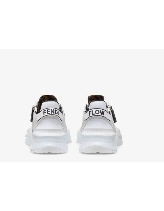 Sneakers Fendi, Low-Top, Flow Design, White - 8E8035EKVF0AGX