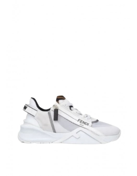 Sneakers Fendi, Low-Top, Flow Design, White - 8E8035EKVF0AGX