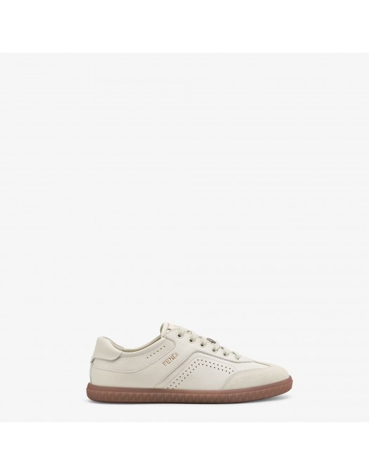 Sneakers Fendi, Low-Top, Flair Design, White - 8E8503ARI4F1OH9