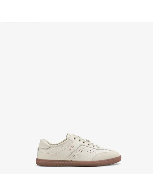 Sneakers Fendi, Low-Top, Flair Design, White - 8E8503ARI4F1OH9