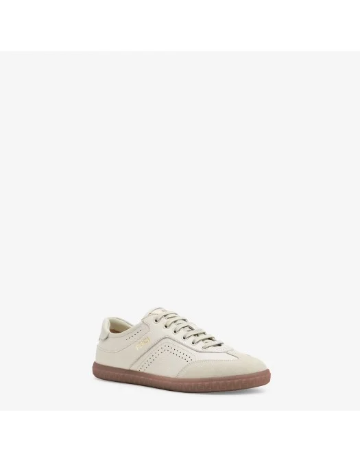 Sneakers Fendi, Low-Top, Flair Design, White - 8E8503ARI4F1OH9