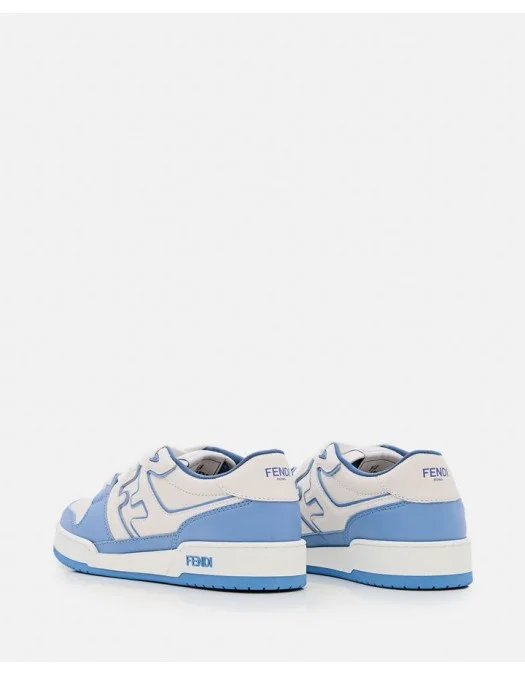 Sneakers Fendi, Low-Top, Lace Up, Baby Blue - 8E8561AOMNF1OIE