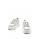 Sneakers Fendi, Match Leather Low-Top Sneakers, Full White - 8E8571AOMNF1PYS