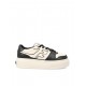 Sneakers Fendi, Match Leather Low-Top, Black and White - 8E8571AOMNF1PYU