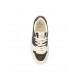 Sneakers Fendi, Match Leather Low-Top Sneakers, Brown - 8E8572AQ6IF1PYW