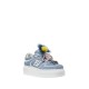Sneakers Fendi Match, Light blue denim-effect suede platform low-tops - 8E8721AYFKF1V7U
