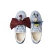 Sneakers Fendi Match, Light blue denim-effect suede platform low-tops - 8E8721AYFKF1V7U