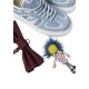 Sneakers Fendi Match, Light blue denim-effect suede platform low-tops - 8E8721AYFKF1V7U