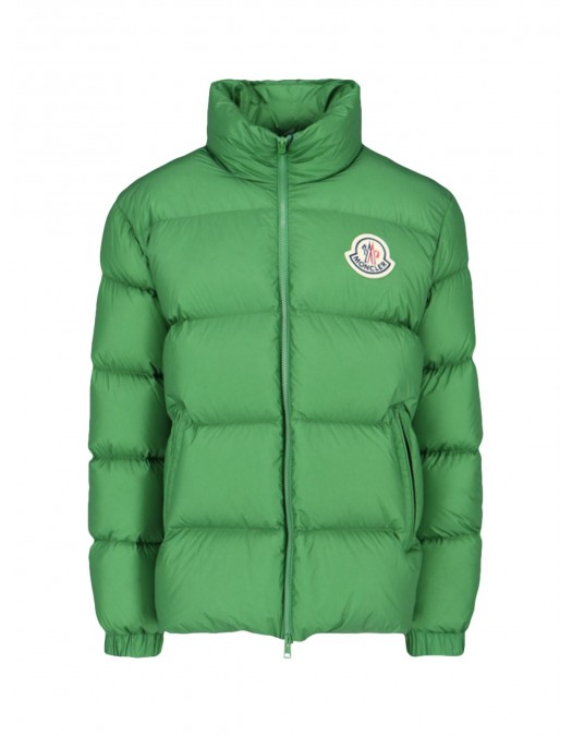 GEACA MONCLER, Citala, High Neck Cropped Down, Green - 911A000745396L86W