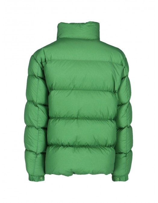 GEACA MONCLER, Citala, High Neck Cropped Down, Green - 911A000745396L86W