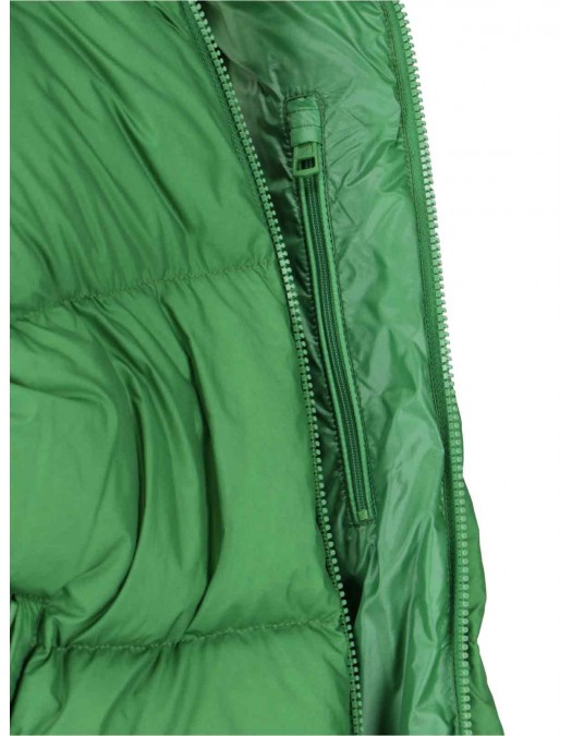 GEACA MONCLER, Citala, High Neck Cropped Down, Green - 911A000745396L86W