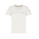 Tricou MONCLER, Crystal Logo Insert, White - 938C0002189AIJ034