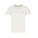 Tricou MONCLER, Crystal Logo Insert, White - 938C0002189AIJ034 Tricou MONCLER, Crystal Logo Insert, White - 938C0002189AIJ034