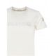 Tricou MONCLER, Crystal Logo Insert, White - 938C0002189AIJ034