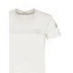 Tricou MONCLER, Crystal Logo Insert, White - 938C0002189AIJ034 Tricou MONCLER, Crystal Logo Insert, White - 938C0002189AIJ034
