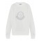 BLUZA MONCLER, Crystal Details, White