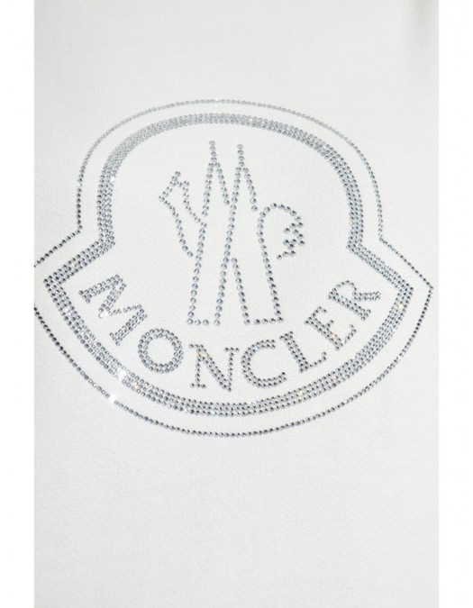 BLUZA MONCLER, Crystal Details, White - 938G00040899TR999