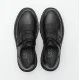 Loafers GIANFRANCO BUTTERI, Crocodile Embossed, Double Buckle, Black - 95303A