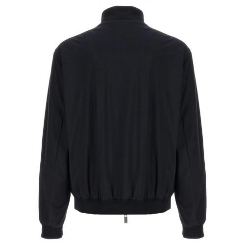 GEACA PAL ZILERI, Tech Fabric Bomber, Black GEACA PAL ZILERI, Tech Fabric Bomber, Black