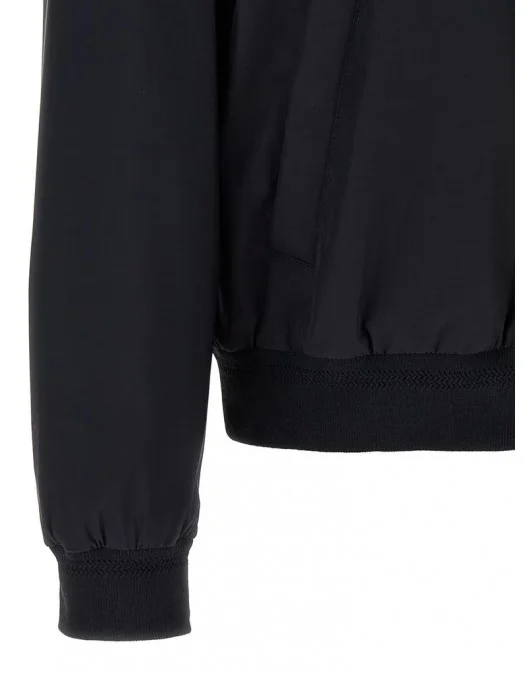GEACA PAL ZILERI, Tech Fabric Bomber, Black - 9A36SG517PO20601 GEACA PAL ZILERI, Tech Fabric Bomber, Black - 9A36SG517PO20601