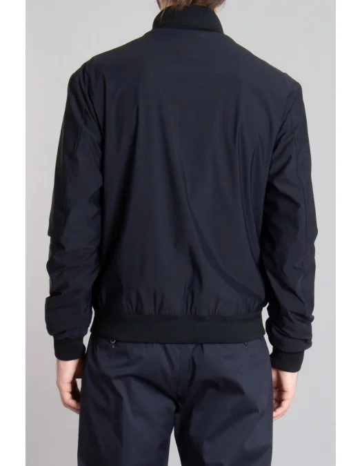 GEACA PAL ZILERI, Tech Fabric Bomber, Black - 9A36SG517PO20601 GEACA PAL ZILERI, Tech Fabric Bomber, Black - 9A36SG517PO20601