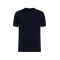 Tricou PAL ZILERI, Regular Fit, Cotton-Silk, Blend Knit, Navy Blue
