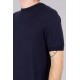 Tricou PAL ZILERI, Regular Fit, Cotton-Silk, Blend Knit, Navy Blue - 9A3M0M550EPM75001