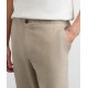 Pantaloni PAL ZILERI, light brown viscose drawstring trousers - 9C31NH237ESP98738