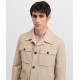 Jacheta PAL ZILERI, Impermeabila, saharan cotton and nylon, Bej - 9C36SA105SO20237