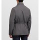 Jacheta PAL ZILERI, grey lightweight water repellent polyester - 9C36SAOY1SO20625